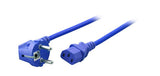 Efb Netzleitung Schutzkontakt 90 - C13 180, Blau, 3,0 M, 3 X 1,00 Mm