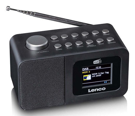 EAN 8711902086420 - Lenco CR-625BK Portátil Analógico y digital Negro imagen 6