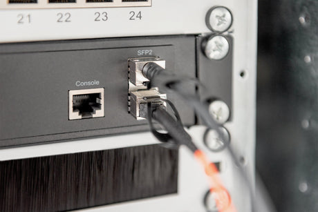 EAN 4016032445951 - Digitus DN-81222 Cable de fibra óptica e InfiniBand SFP+ Negro imagen 3