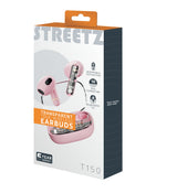 Streetz Bt Tws In-Ear KopfhRer Transparent Pink