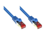 Goodconnections Cable De Red Mit Rastnasenschutz, Cat. 6, S Ftp, Pimf, Pvc, 250mhz, Blau, 50m,