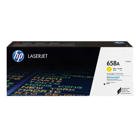 EAN 0192545710961 - HP 658A Yellow Original LaserJet Toner Cartridge cartucho de tóner 1 pieza(s) imagen 1