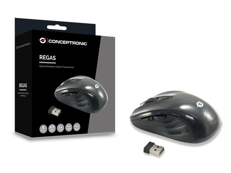 EAN 4015867234143 - Conceptronic CLLM5BTRVWL ratón Viajes mano derecha RF inalámbrico Óptico 1600 DPI imagen 5