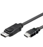 EAN 4014619246854 - Alcasa HDMI 5m DisplayPort Negro imagen 1