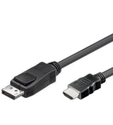 Cable Good Connections Dp1.2-St.-Hdmi1.4b-St. Schwarz 3m