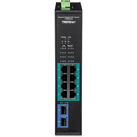 EAN 0710931162202 - Trendnet TI-PGM102 switch Gigabit Ethernet (10/100/1000) Energía sobre Ethernet (PoE) Negro imagen 2