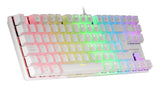 Mars Gaming Mk80 Teclado Gaming Mecanico - Compacto Tkl - Iluminacion Rgb - Teclas Doble Inyeccion - Switches Antipolvo
