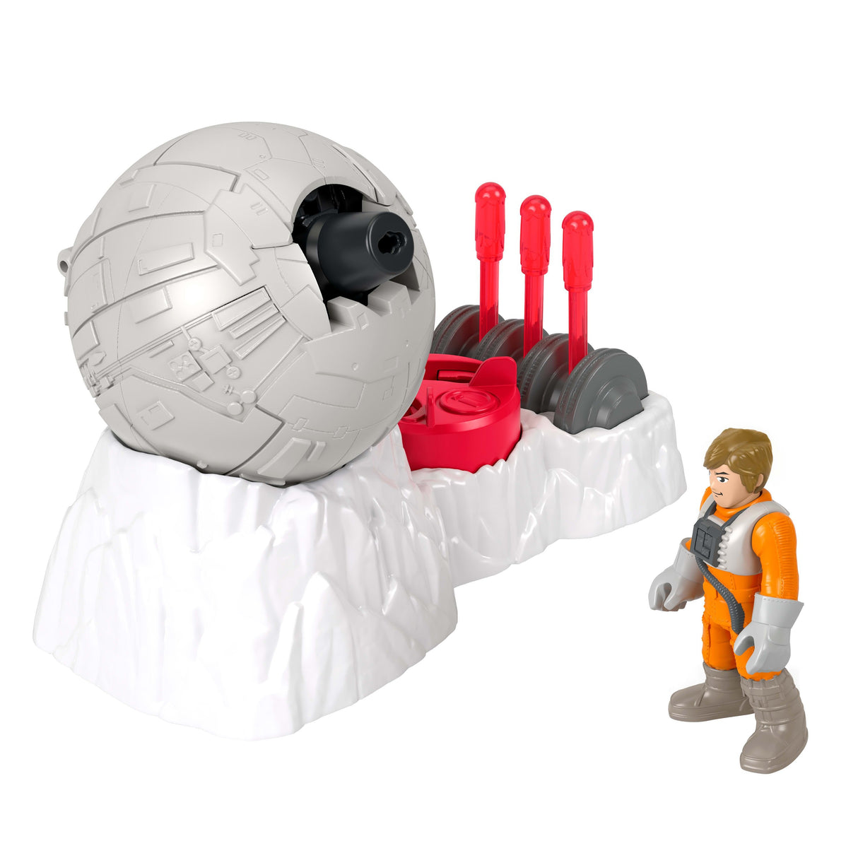 Figura De Juguete Imaginext Star Wars Rebel Base Cannon De Fisher-Price   Jcy29
