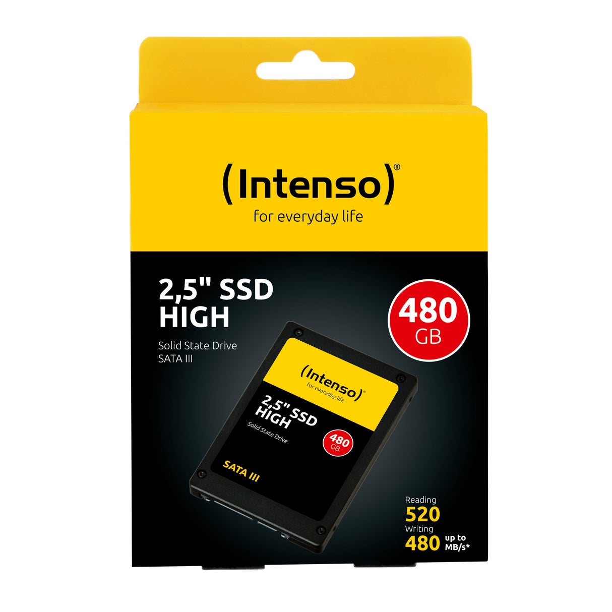 EAN 4034303023509 - Intenso High Performance 2.5" 480 GB 2.5" Serial ATA III 3D NAND imagen 2