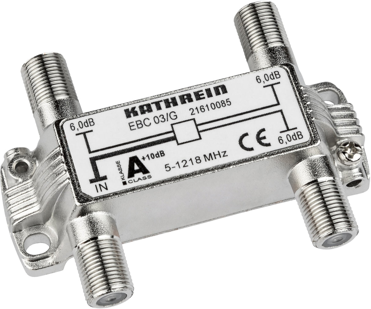 Kathrein Ebc 03 G Verteiler 6db 3-Fach 5-1218mhz