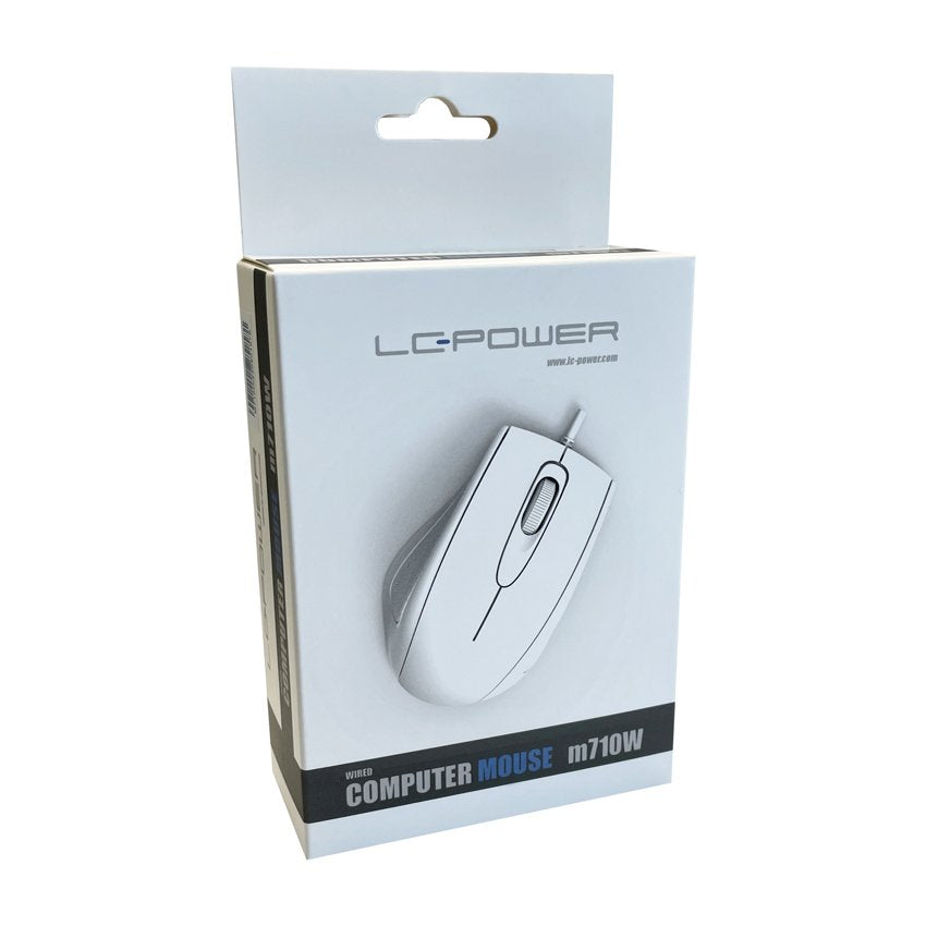 EAN 4260070120169 - LC-Power LC-M710W ratón Juego mano derecha USB tipo A Óptico 800 DPI imagen 7