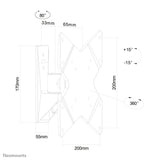 Newstar Soporte De Pared Para Monitor/Tv