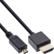 EAN 4043718210909 - InLine 17555D cable HDMI 0,5 m HDMI tipo A (Estándar) HDMI tipo D (Micro) Negro imagen 1