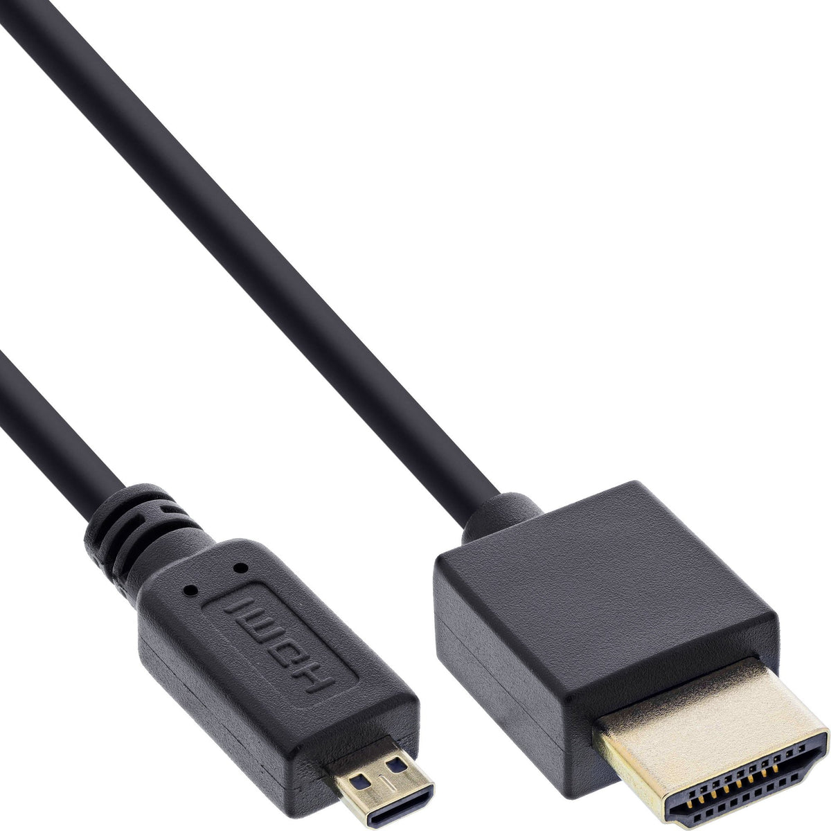 EAN 4043718210909 - InLine 17555D cable HDMI 0,5 m HDMI tipo A (Estándar) HDMI tipo D (Micro) Negro imagen 1