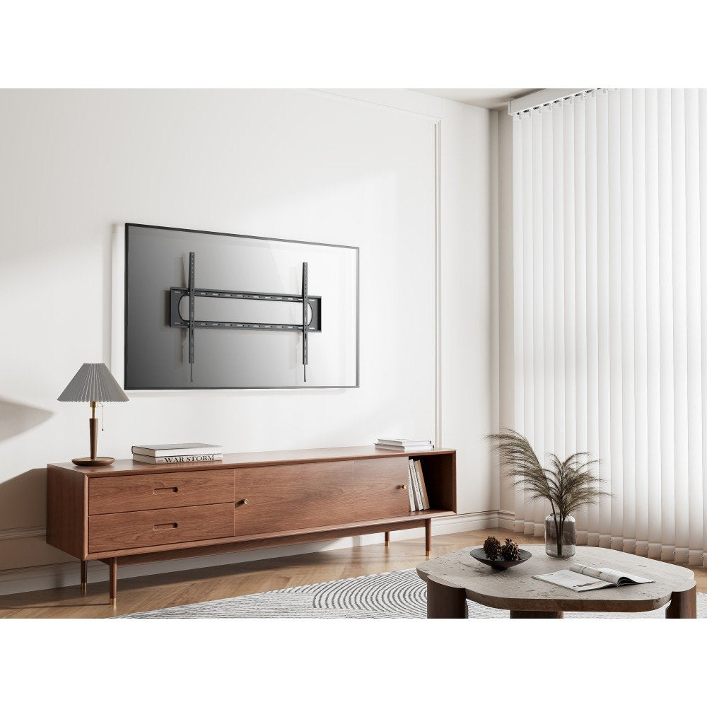 Techly Slim Fixed Wall Bracket Led Lcd Tv 60-120inch