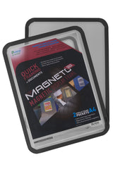 Marco Porta Anuncios Tarifold Magneto Din A3 Con 4 Bandas Magneticas En El Dorso Color Negro Pack De 2 Unidades