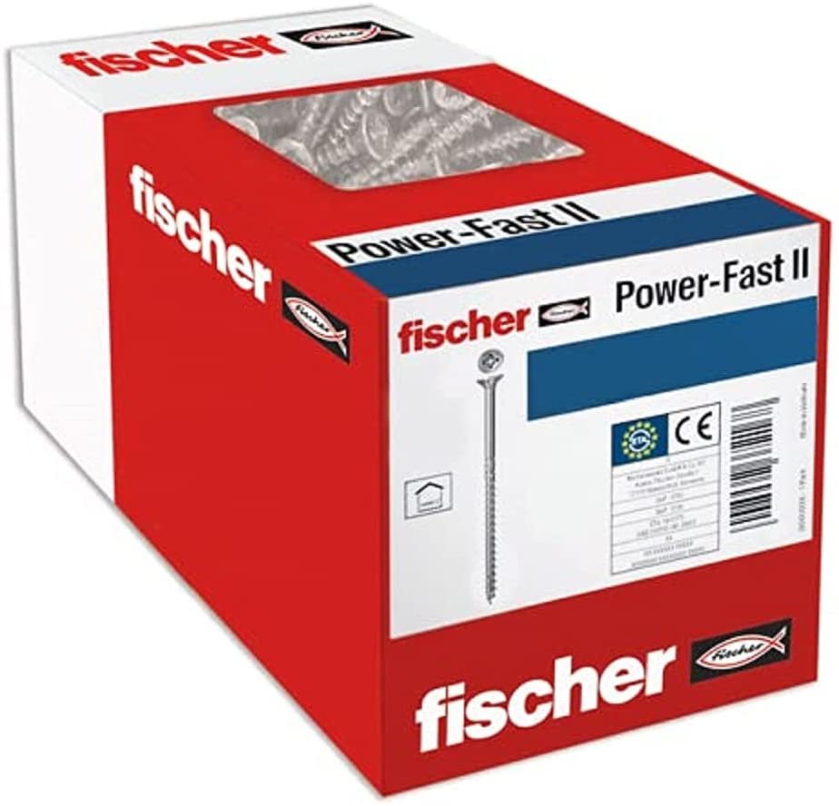 Fischer Tornillo Aglomerado Power-Fast Ii 6,0x120 Avellanado 670503