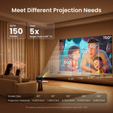 Dangbei N3 Max Proyector 4k Soporte, 1000 Iso Lumen Projetor Portatil,?Vidaa Os, Netflix & App Control De Voz?Videoproye