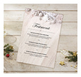 Sigel Weihnachtsbriefpapier Rustic Blanco Motiv Din A4 90 G Qm 25 Hojas