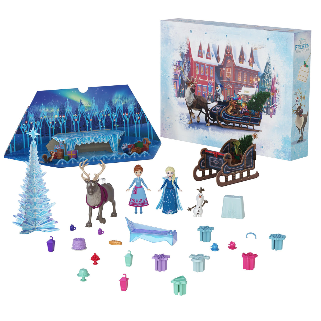 EAN 0194735222773 - Disney Frozen HWX20 calendario de adviento imagen 1