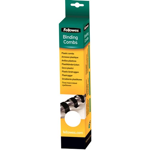 Fellowes Anneaux Plastiques 14mm Blanco X 25pk