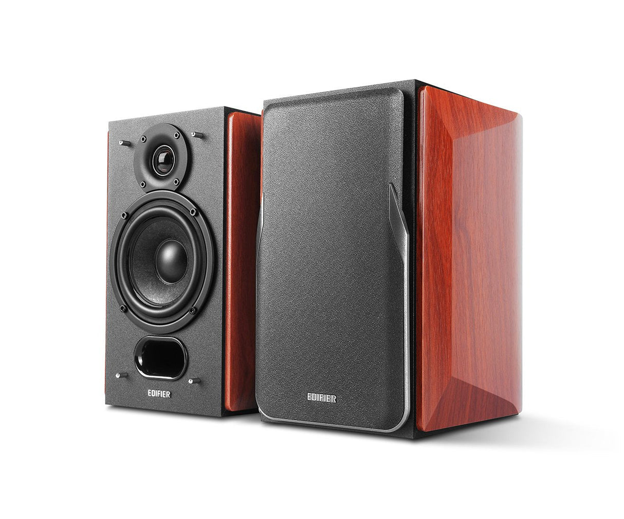 Edifier P17 Altavoz Negro, Madera Alámbrico 20 W Marrón, Alámbrico, 20 W, 55 - 20000 Hz, 6 O, Negro, Madera