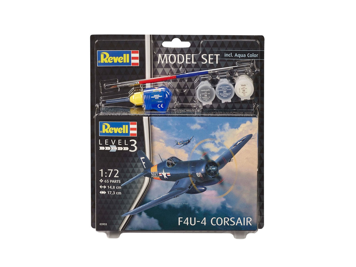 Revell Model Set F4u-4   Corsair