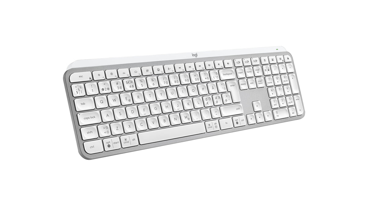 Mx Keys S Wireless Keyboard, Pale Grey