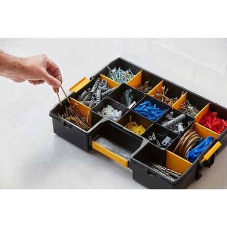 EAN 3253561947452 - Stanley CUBIX 1-94-745 pieza pequeña y caja de herramientas Caja para piezas pequeñas Negro, Transparente imagen 11