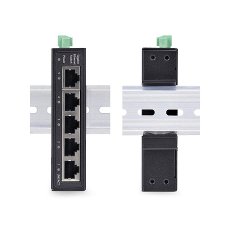EAN 0065030909648 - StarTech.com I51G-ETHERNET- switch No administrado Gigabit Ethernet (10/100/1000) Negro imagen 8