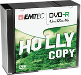 Emtec Dvd-R 4,7gb 10pcs 16x Slim Classic