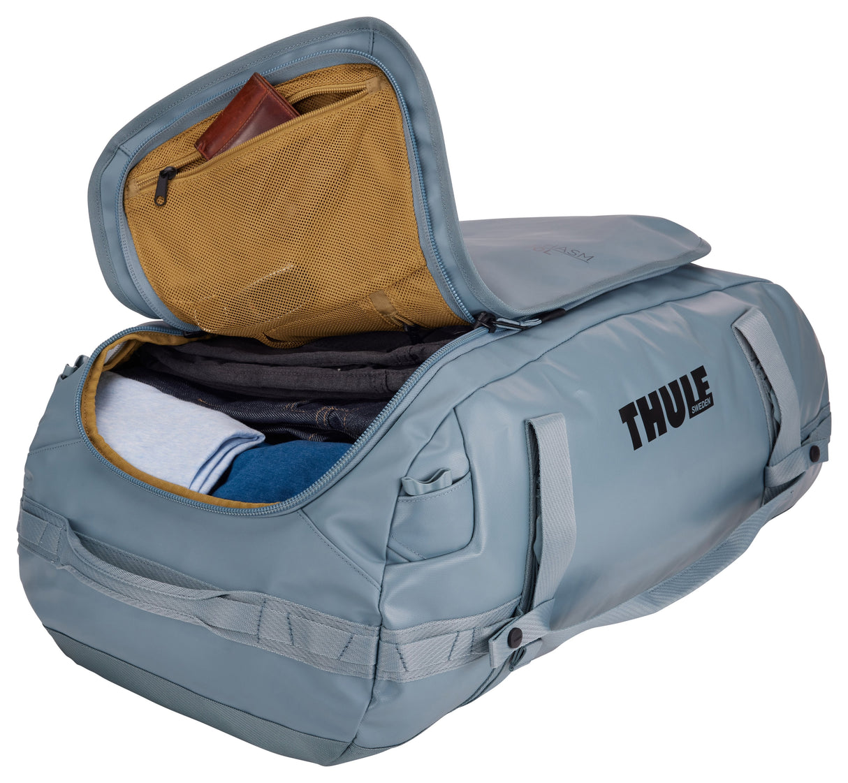 EAN 0085854255264 - Thule Chasm TDSD303 Pond Gray bolso de lona 70 L Poliéster Gris imagen 9