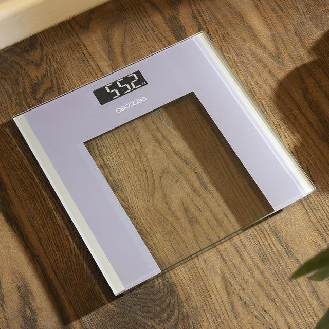 Báscula De Baño Cecotec Surface Precision Healthy Hasta 180kg Blanca