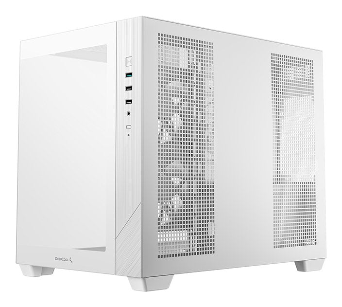 Caja Pc Deepcool Cg330 3f Wh Micro Atx Mini Tower Blanco