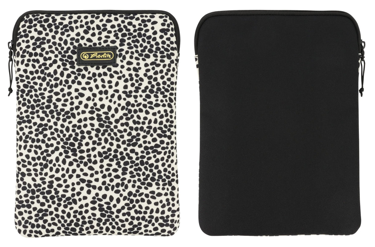 EAN 4008110374482 - Herlitz Spotted 26,7 cm (10.5") Funda Negro, Blanco imagen 2