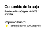 EAN 0190780132555 - HP GT52 Yellow Original Bottled Ink Cartridge for DeskJet GT SeriesPrinters imagen 3