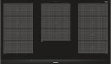 Siemens Ex975lxc1e Hobs Negro, Acero Inoxidable Integrado Con Placa De Inducción 5 Zona(S)