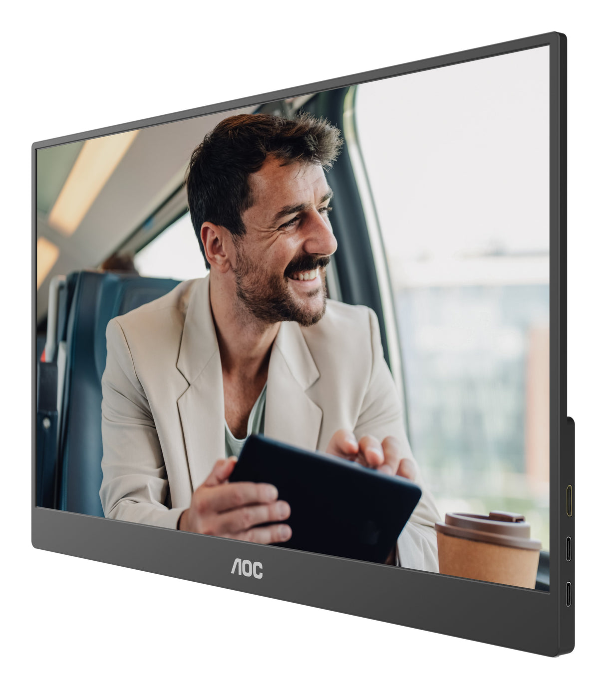 EAN 4038986133449 - AOC 16T20E2 monitor o TV portátil Monitor portátil Negro 39,6 cm (15.6") LED 1920 x 1080 Pixeles imagen 9