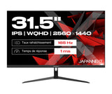 EAN 4589511188774 - JAPANNEXT JN-IPS315WQHD165F pantalla para PC 80 cm (31.5") 2560 x 1440 Pixeles Wide Quad HD LCD Negro imagen 1