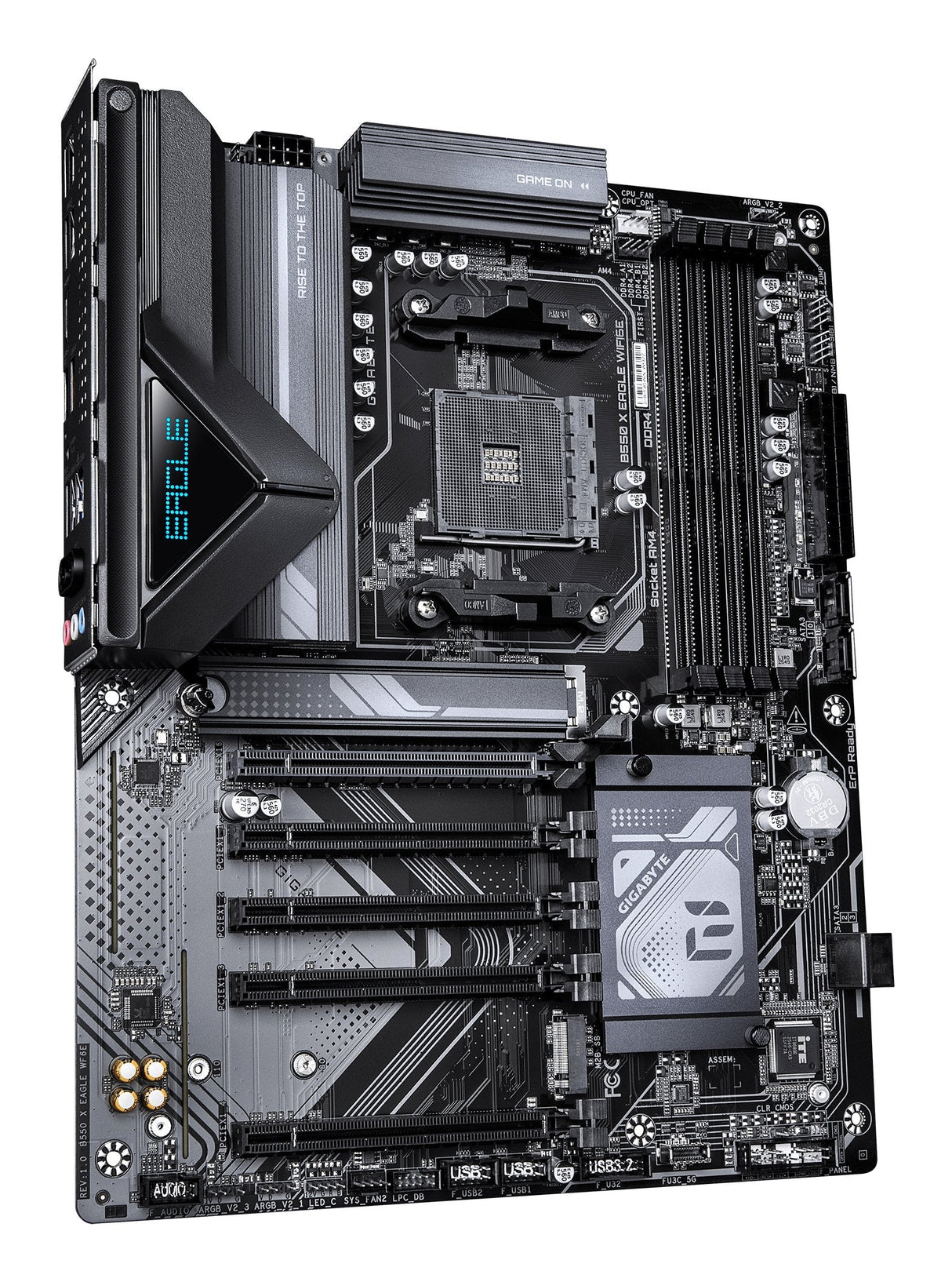 Gigabyte B550 X Eagle Wifi6e Mainboard, Amd, Zócalo Am4, Amd Ryzen 5000 Series, Amd Ryzen 3000 Series, Amd Ryzen 4000 Series, Zócalo Am4, Ddr4-Sdram, 128 Gb