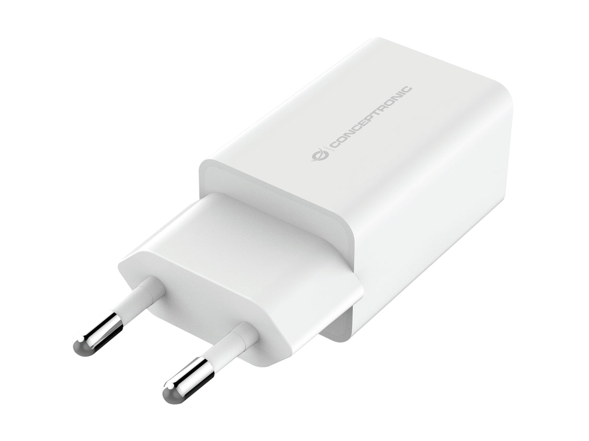 Cargador De Pared Conceptronic Althea 2x Usb 5v A 12w