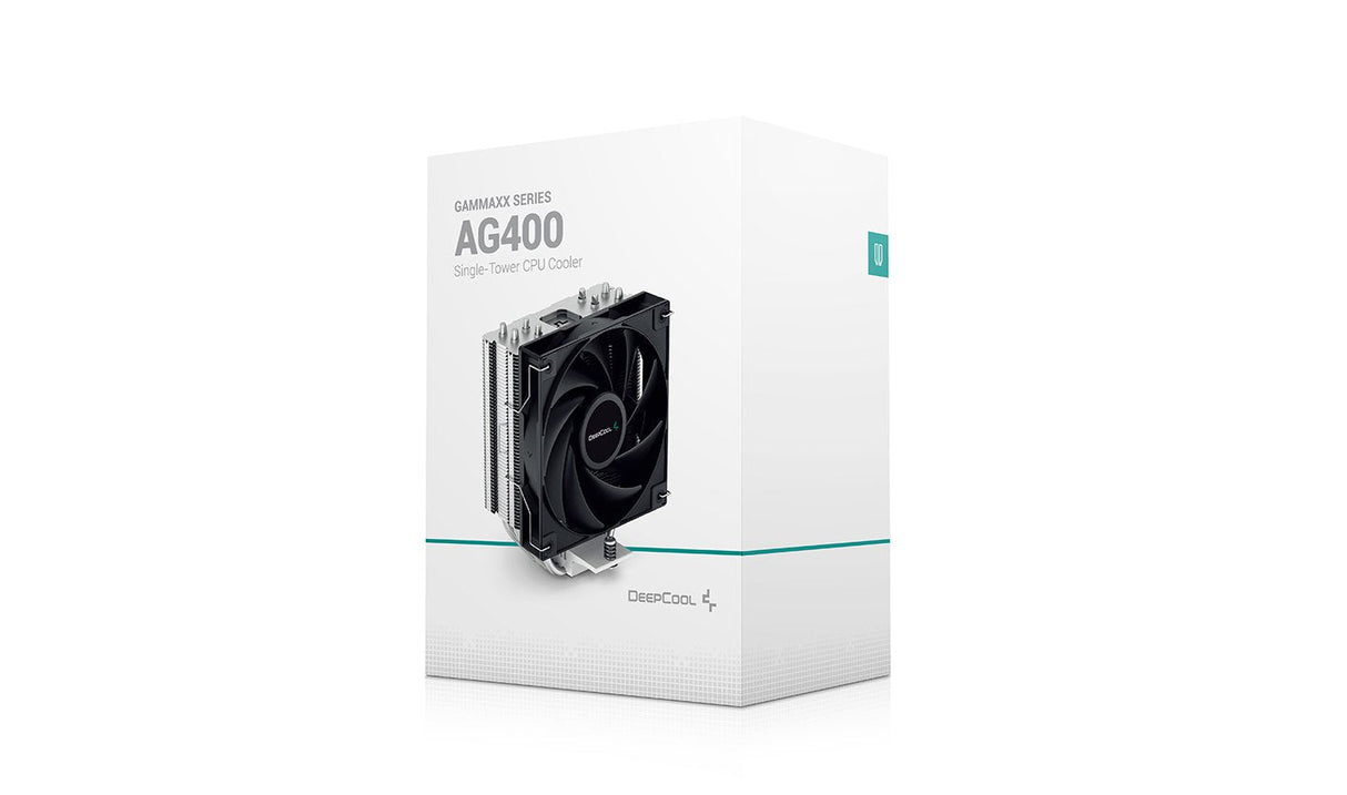 EAN 6933412727590 - DeepCool AG400 Procesador Refrigerador de aire 12 cm Aluminio, Negro 1 pieza(s) imagen 10
