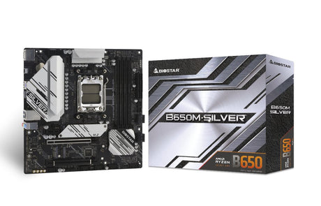 EAN 4712960687172 - Biostar B650M-SILVER placa base AMD B650 Zócalo AM5 micro ATX imagen 2