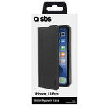 Sbs Book Case Wallet Lite-Hülle Para Iphone 13 Pro Negro