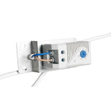 19-Inch Roof Fan Unit 2 Fans,  Thermostat Black