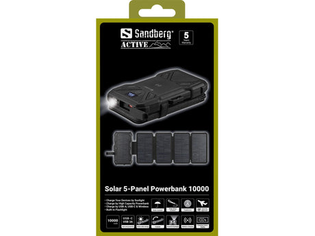 EAN 5705730421051 - Sandberg 421-05 batería externa 10000 mAh Cargador inalámbrico Negro imagen 10