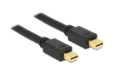 Delock 83472 Cable Mini  Displayport M/M 0,5 M Negro