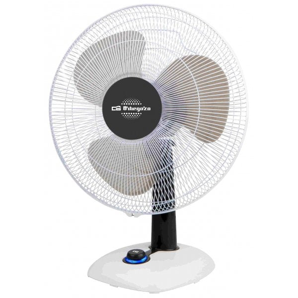 Ventilador De Sobremesa Orbegozo Tf 0143 50w 3 Aspas 40cm 3 Velocidades
