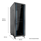 EAN 6940533543855 - aiten data AI6637 Rack o bastidor independiente Negro imagen 12