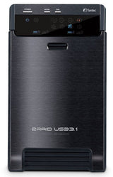 Fantec  Qb-X2u31r Black 2 X 3,5 Sata Raid Hdd Usb 3.1